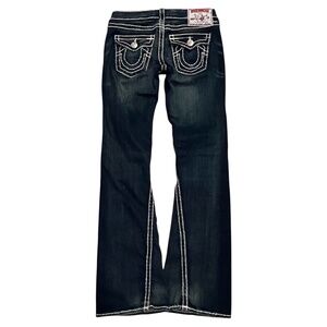 TRUE RELIGION Joey Super T Jeans.Thick Stitching. Vintage. 28 Never Worn NWOT